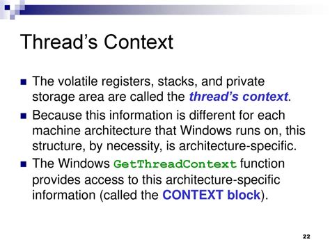 getthreadcontext|Cant get thread context from a Windows 64 bit process